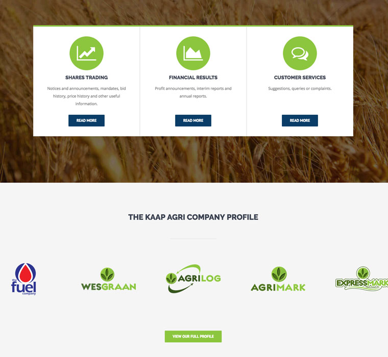 Kaap Agri Company Profile